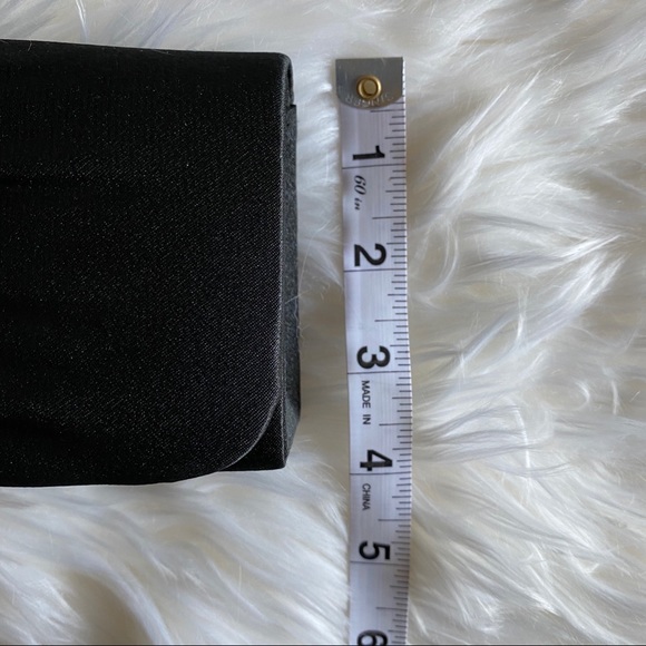 Like New! Black Satin Evening Clutch Bag, EUC! - Picture 7 of 8